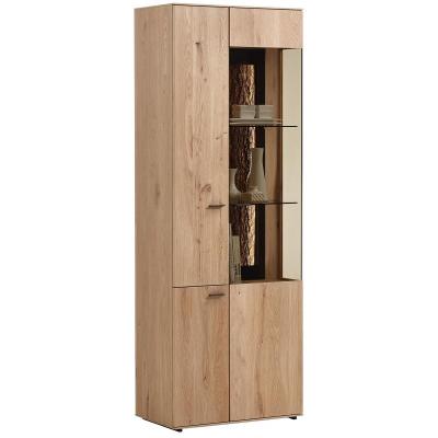 Runa Display Cabinet (Glass On Right)